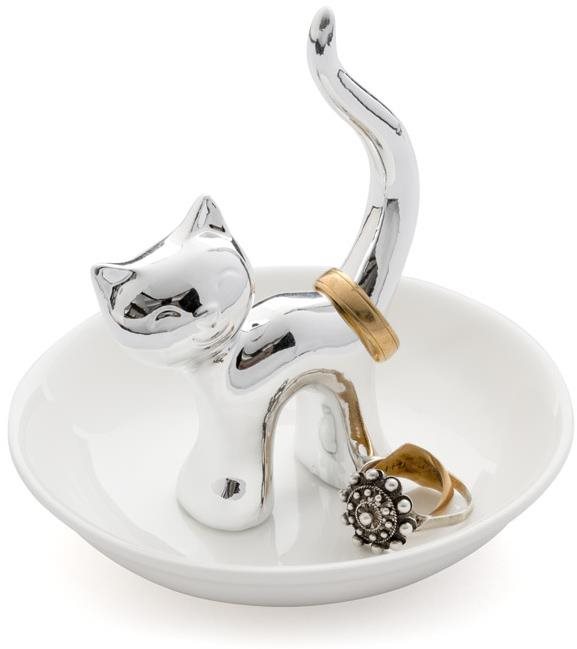 Balvi Miska na prstýnky Kočka 26104, porcelán, v.8,5 cm