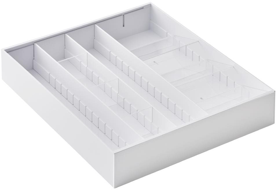 Yamazaki Organizér na příbory Tower 5415, plast, bílý