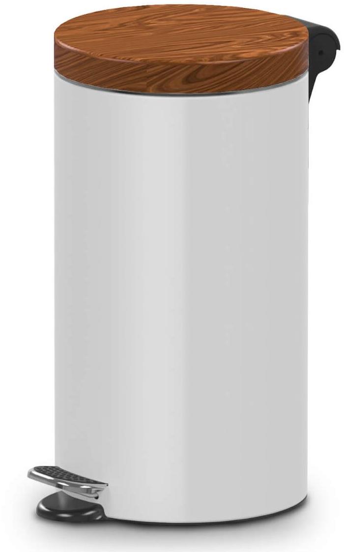 ALDA Pedálový odpadkový koš Sherwood Freedom Fresh 30 l, bílý