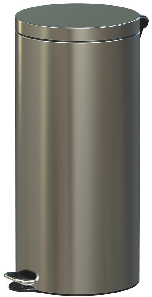 ALDA Pedálový odpadkový koš Soft-Close Freedom Fresh 30 l, matná nerez ocel
