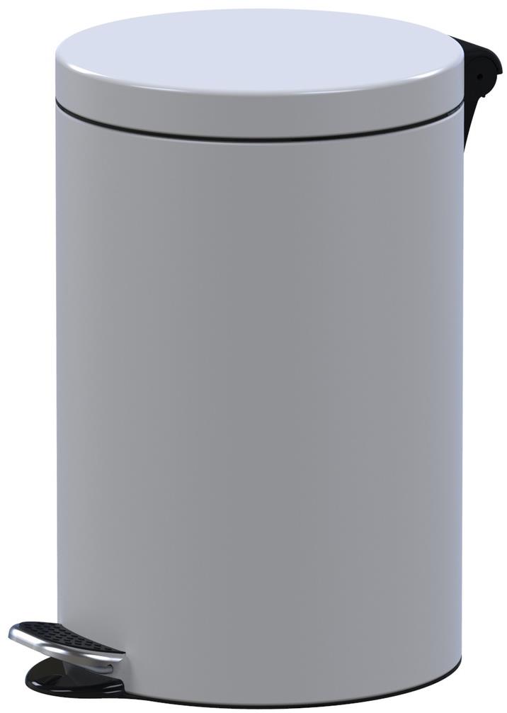ALDA Pedálový odpadkový koš Freedom Fresh 12 l, bílý