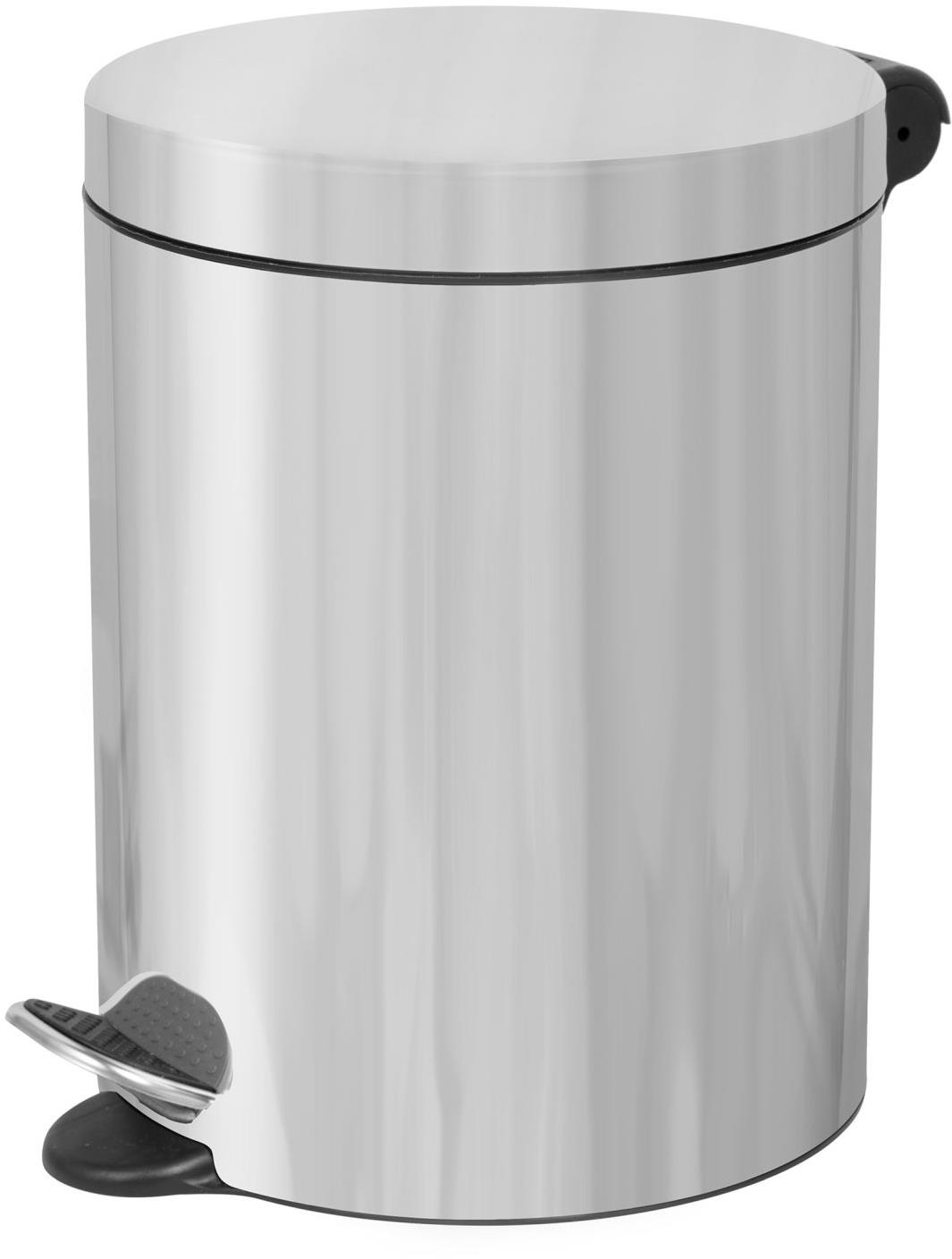 ALDA Pedálový odpadkový koš Freedom Fresh 5 l, lesklá nerez ocel