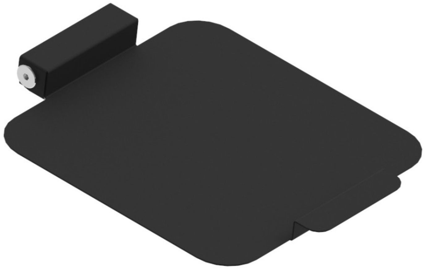 ALDA Víko pro koš EKO WALL Station a EKO STAR Station, lakovaná černá ocel