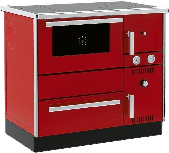 ALFA PLAM Sporák ALFA TERM 20*NR*ECO*CV - L, levý, červený