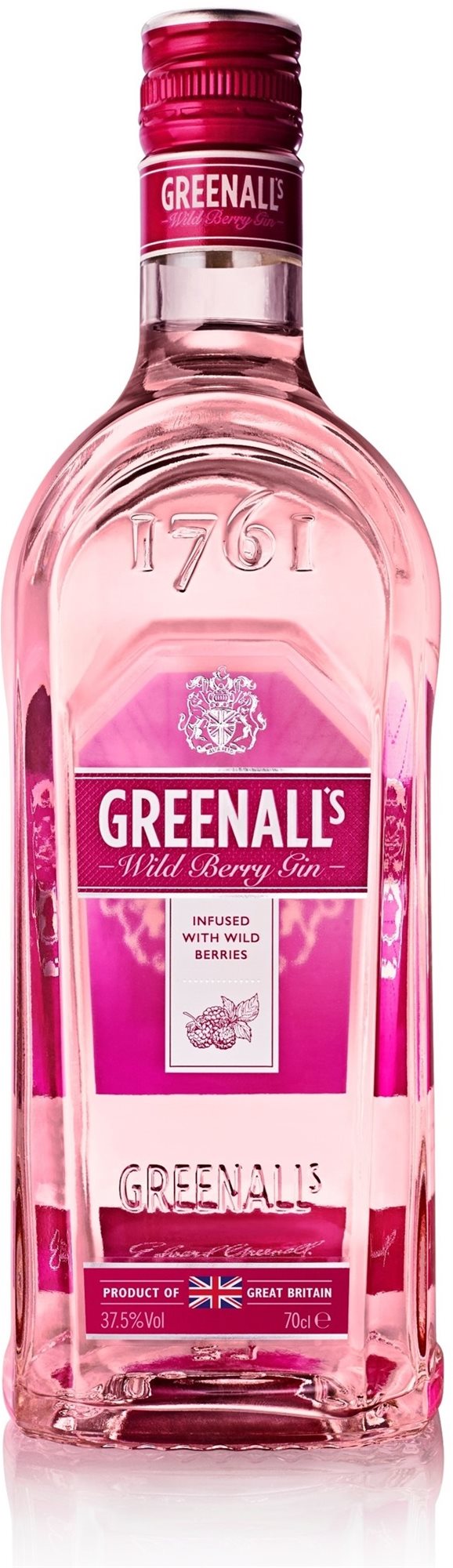 Greenall'S Wild Berry Gin 0,7l 37,5%