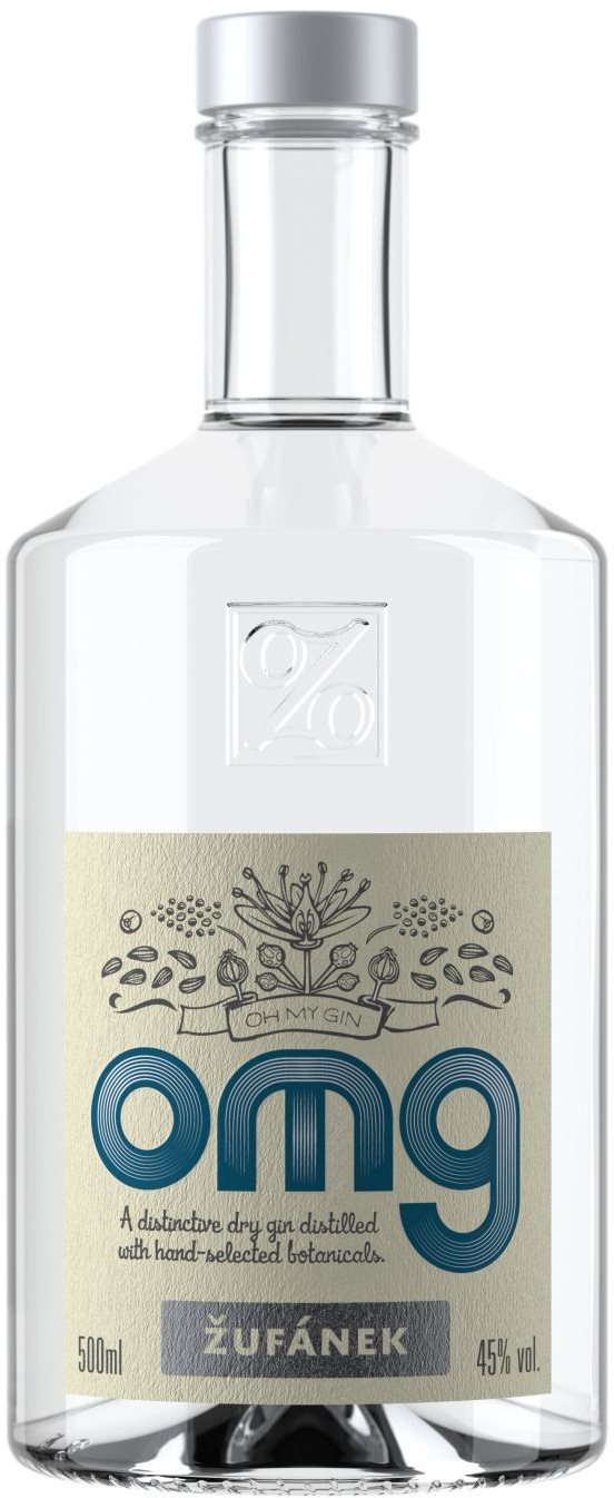Žufánek OMG Gin 0,5l 45%