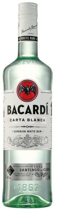 Bacardi Carta Blanca 1l 37,5 %
