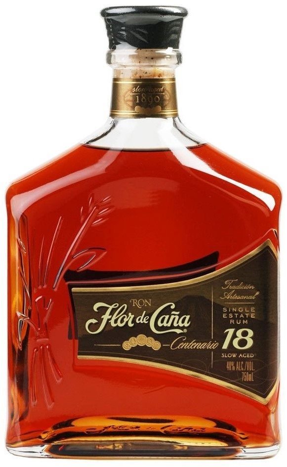 Flor De Caňa Centenario Gold 18Y 0,7l 40%