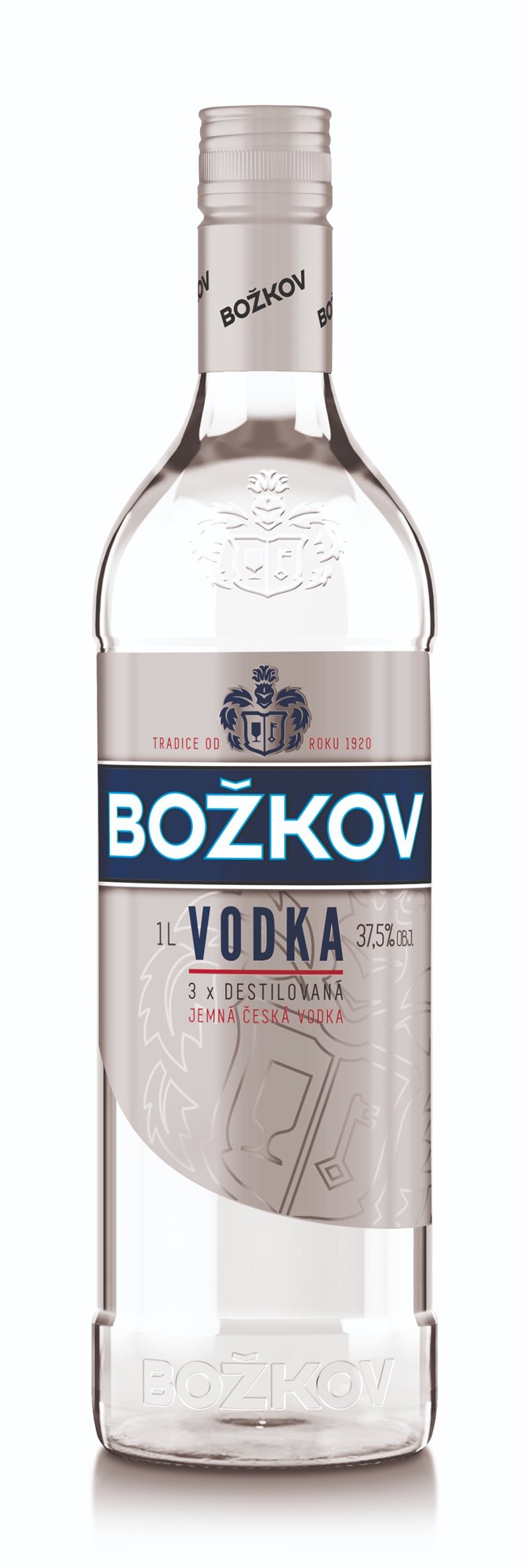 Božkov Vodka 1l 37,5 %