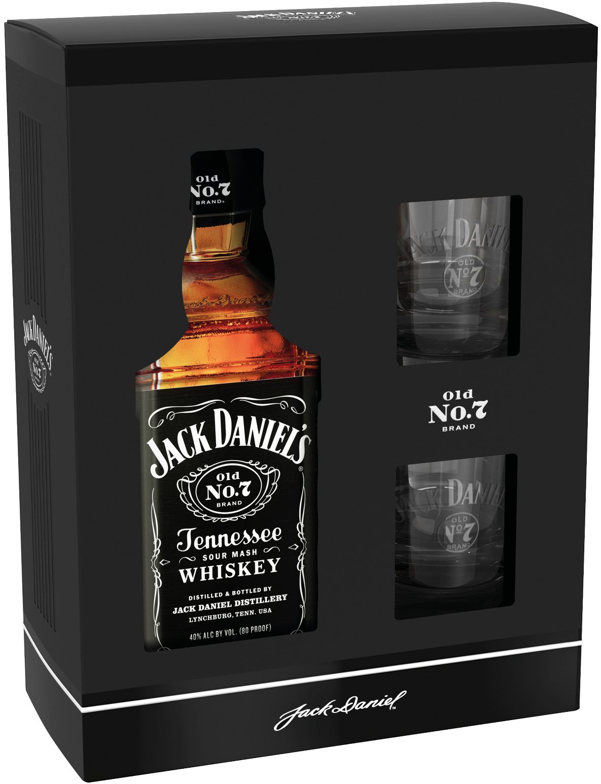 Jack Daniel's 0,7l 40% + 2x sklo GB