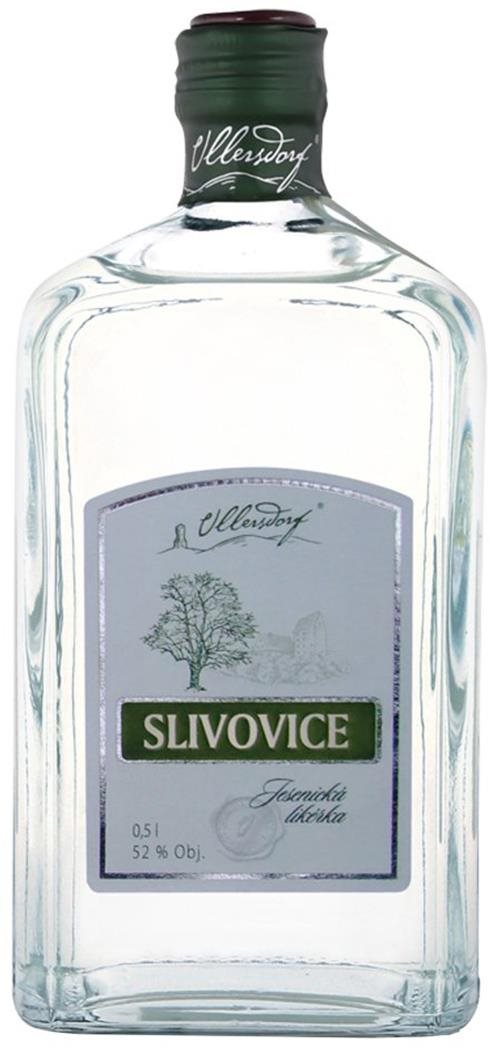 Ullersdorf Slivovice 0,5 l 52 %