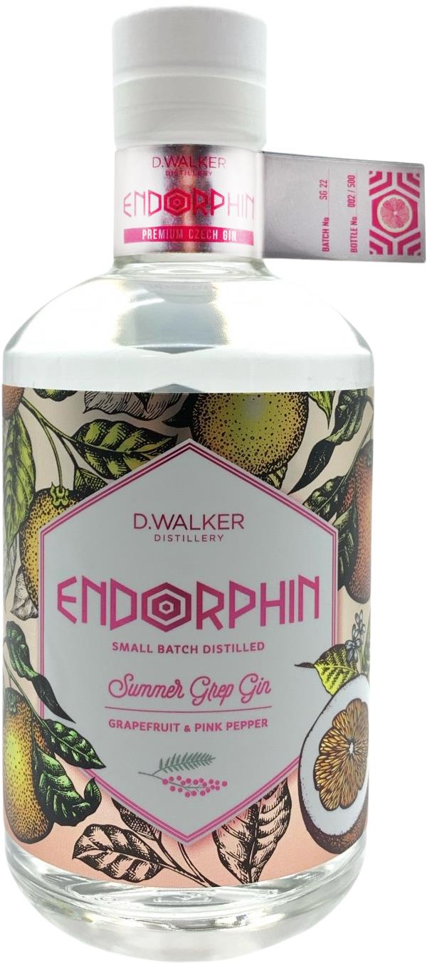 D. Wallker Distillery Endorphin Summer Grep & Pink Pepper 0,5 l 43 %