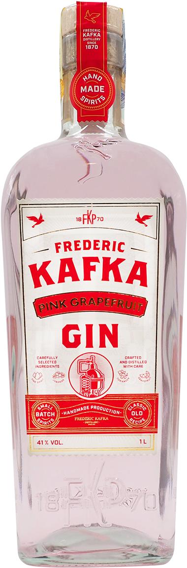 Morella Frederic Kafka Pink grapefruit gin 1 l 41 %
