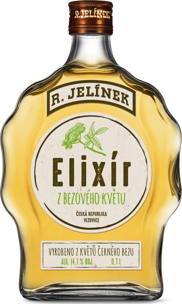Rudolf Jelínek Elixír z bezového květu 0,7l 14,7%