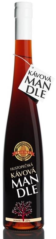 Hustopečská kávová mandle 0,5l 25%