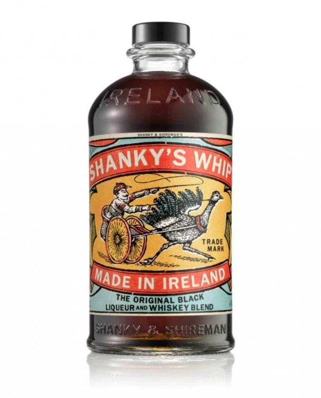 Shanky´s Whip Black Irish Whiskey Liqueur 33 % 0,7 l vol.