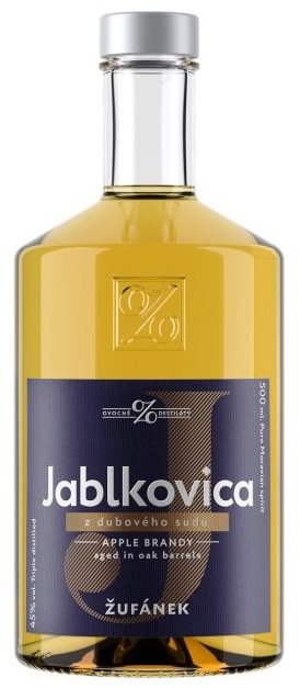 Jablkovica z dubového sudu 0,5l 45%