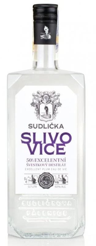 Sudlička Slivovice 0,7l 50%