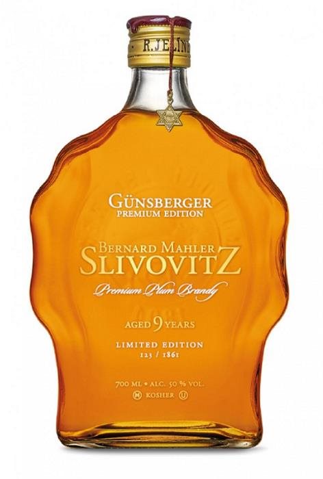 Rudolf Jelínek Mahler Slivovitz 9Y 0,7l 50% L.E.