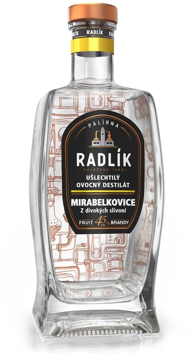Radlík Mirabelkovice 0,5l 45%