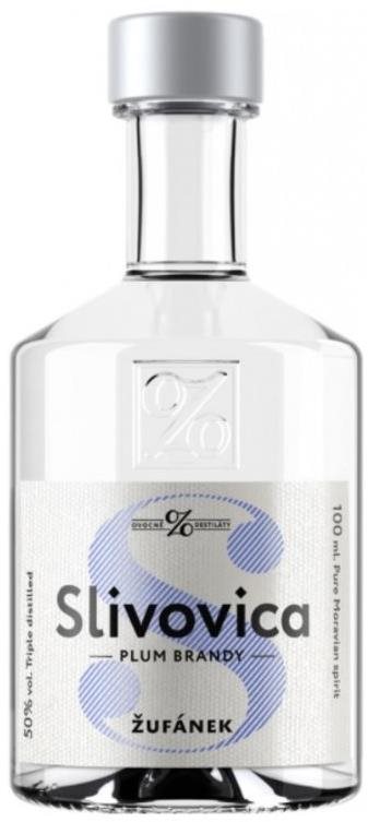 Žufánek Slivovica 0,1l 50%