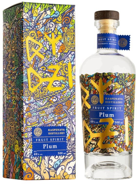 Raspenava Rydzi Slivovice 0,7 l 48 % vol.