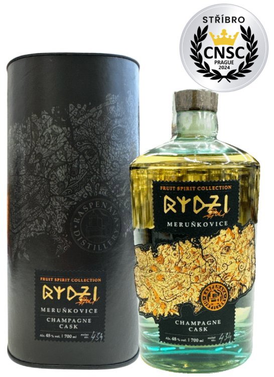Raspenava Rydzi Meruňkovice ze sudu po champagne 0,7 l 48 % vol.