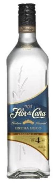 Flor de Caňa Extra Seco 4YO 1l 40%