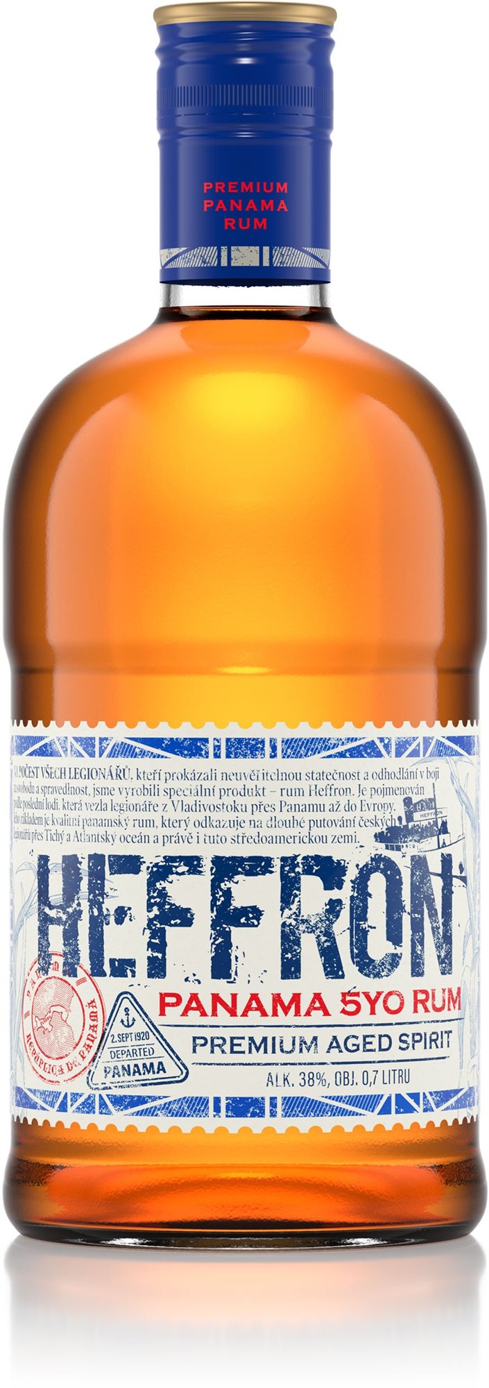 Heffron Panama Rum 5YO 0,7l 38%