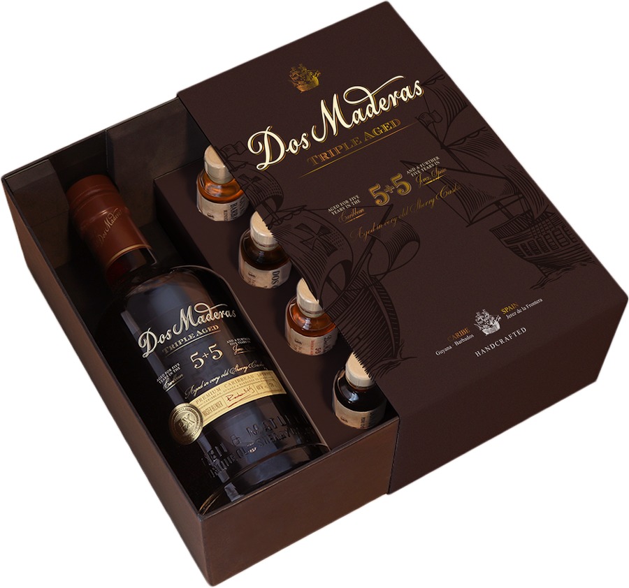 Dos Maderas Degustační sada PX 10Y 0,7l 40% GB