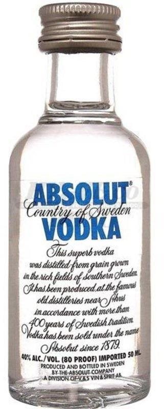 Absolut Blue 0,05l 40%