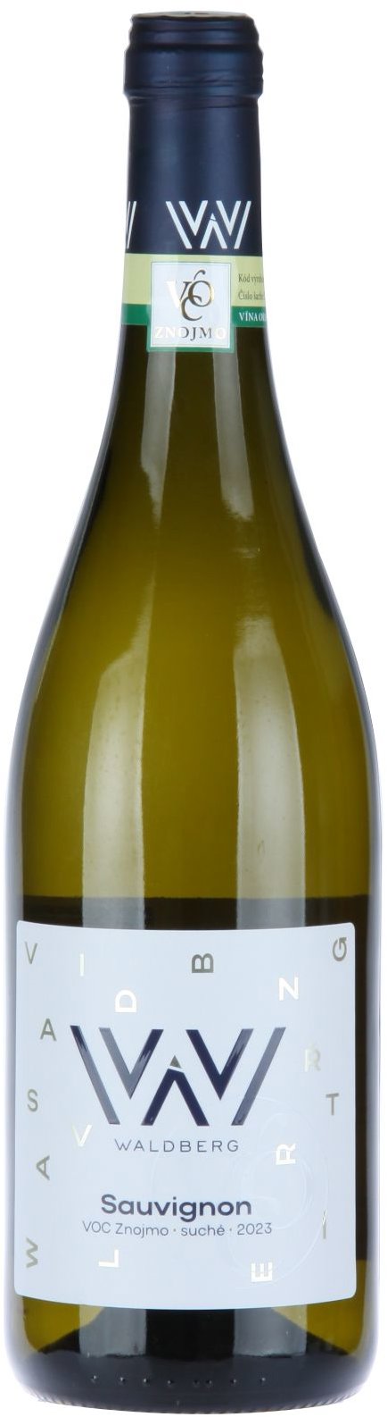 WALDBERG Sauvignon - Šác 2023 VOC, 0,75 l, 13 % vol.