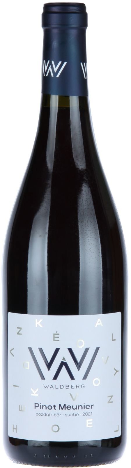 WALDBERG Pinot meunier - Šác 2021 p. s., 0,75 l, 12 % vol.