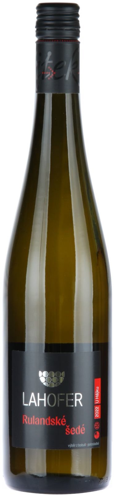 LAHOFER Rulandské šedé - U Hájku 2022 v. b., 0,75 l, 13 % vol.