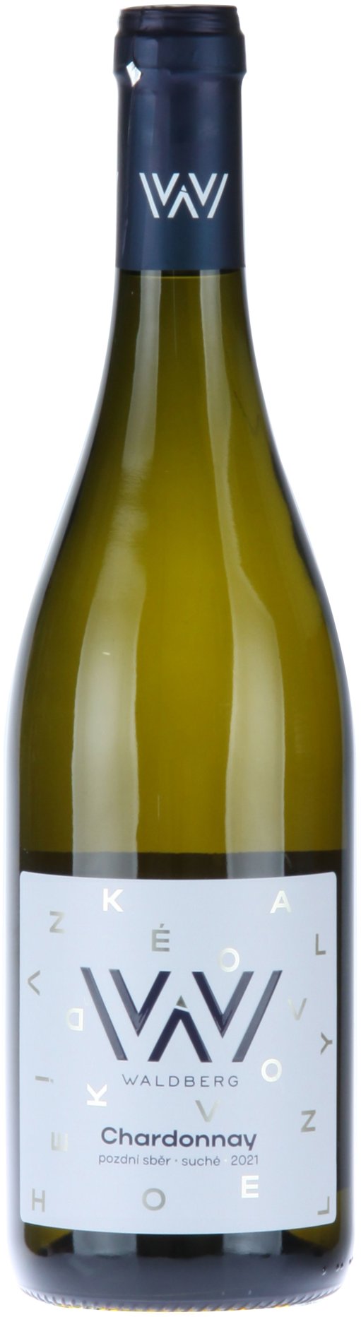 WALDBERG Chardonnay - U sv. Urbana 2021 p. s., 0,75 l, 13 % vol.