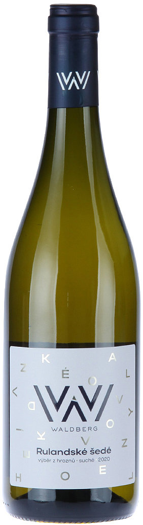 WALDBERG Rulandské šedé - Lampelberg 2020 v. h., 0,75 l, 13 % vol.
