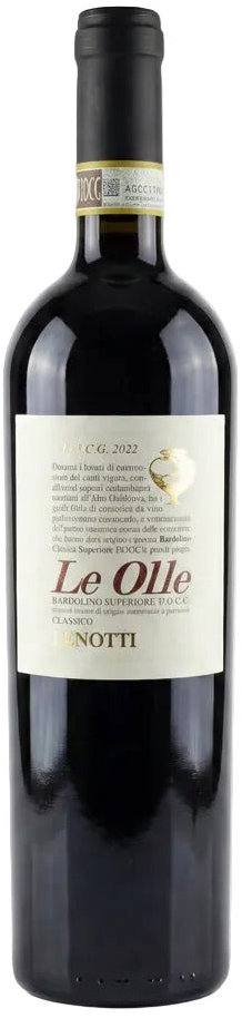 Cantina Lenotti Le Olle Bardolino Classico Superiore DOCG 0,75 l, 14 % vol.