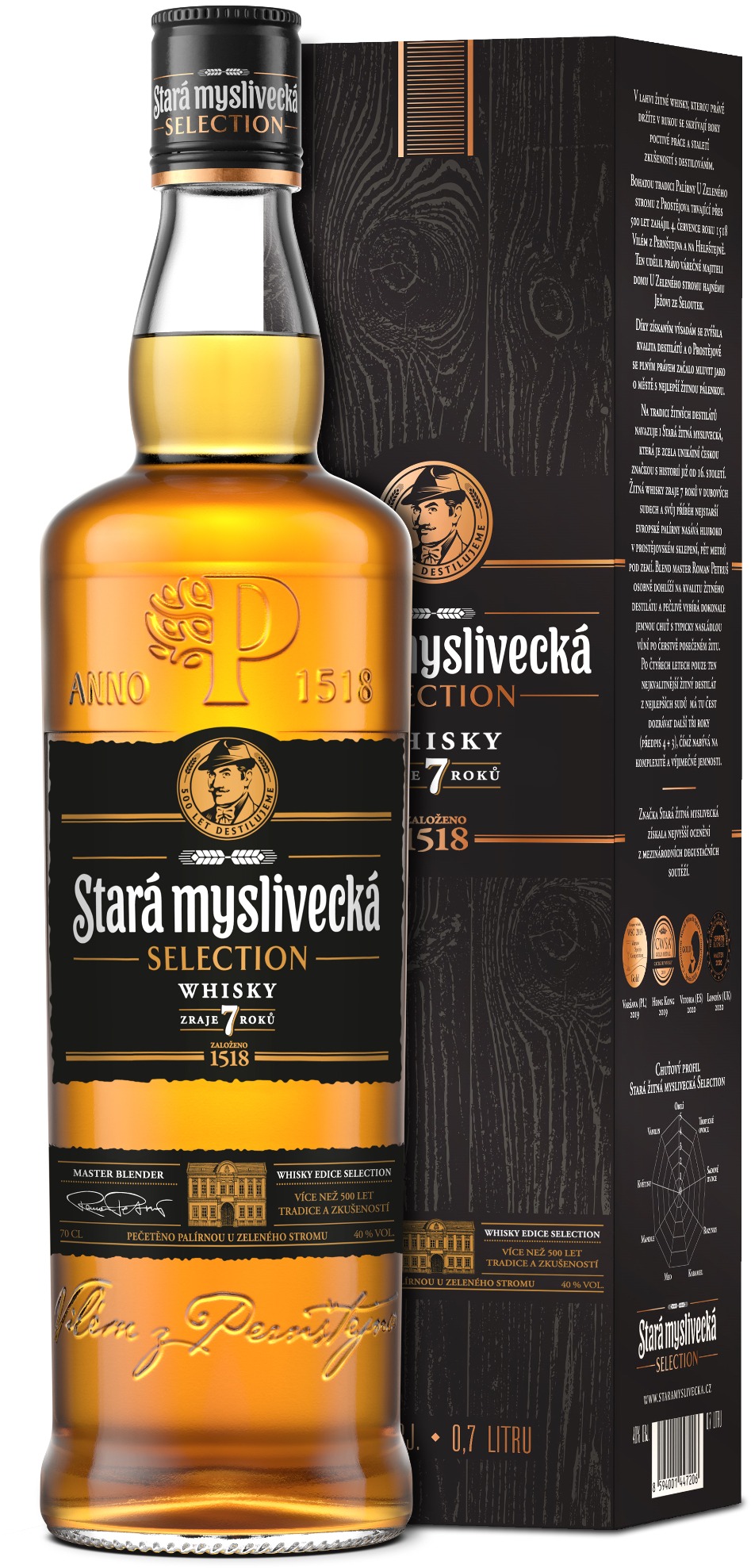 Stará Myslivecká Selection 7Y 0,7l 40%