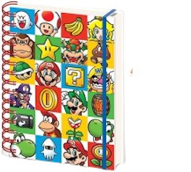 Super Mario - kroužkový poznámkový blok