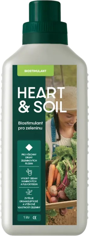 HEART&SOIL Biostimulant pro zeleninu 1 l