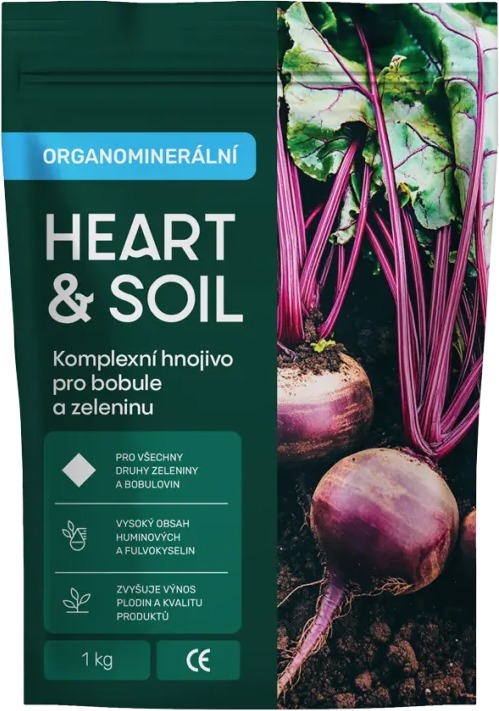 HEART&SOIL Komplexní hnojivo pro bobule a zeleninu 1 kg