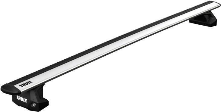 Thule Wingbar Silver CITROËN C4 Aircross 5-dr SUV, 12–18 pro pevné fixační body