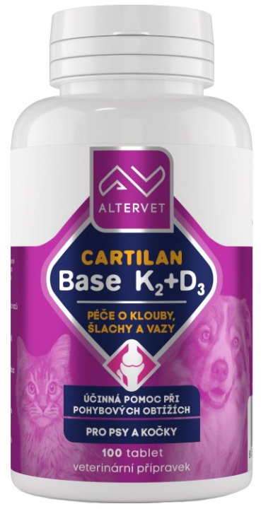 AlterVet Cartilan Base K2+D3 100 tbl.