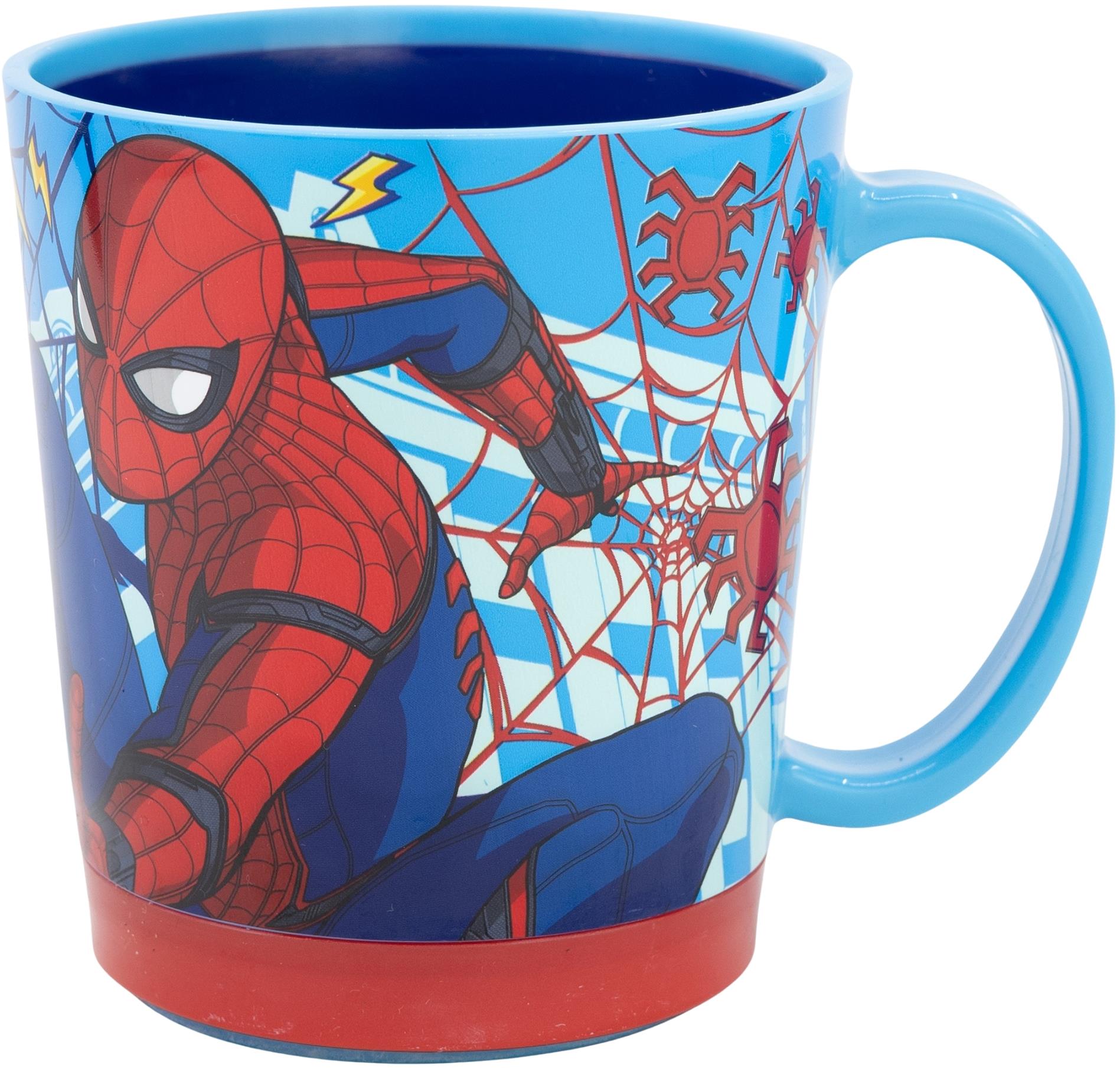 Alum Bezpečný plastový hrnek 410 ml - Spiderman Dimension