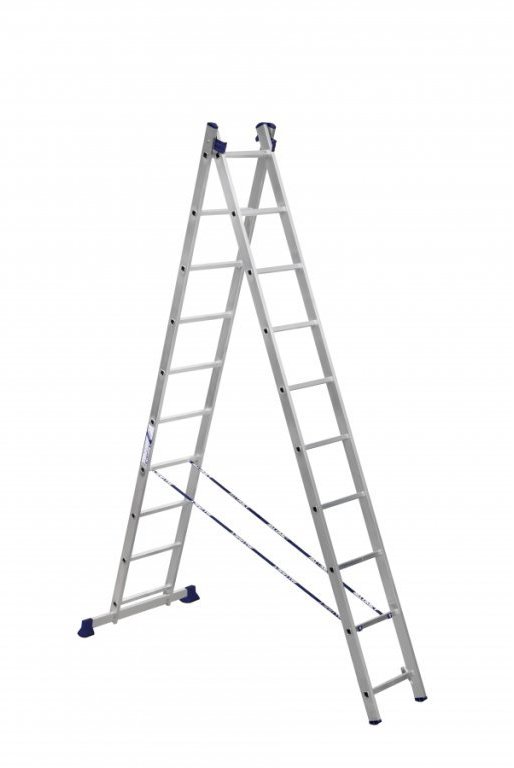 ALUMET 2dílný žebřík HL2 5210 EUK 2 × 10 příček