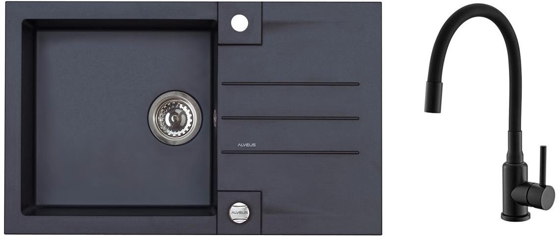 Alveus Rock 130 91 + Mintas Black MAT