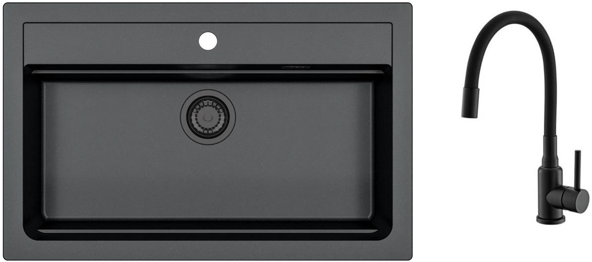 Alveus Atrox 40 91 + baterie Mintas Black Addition