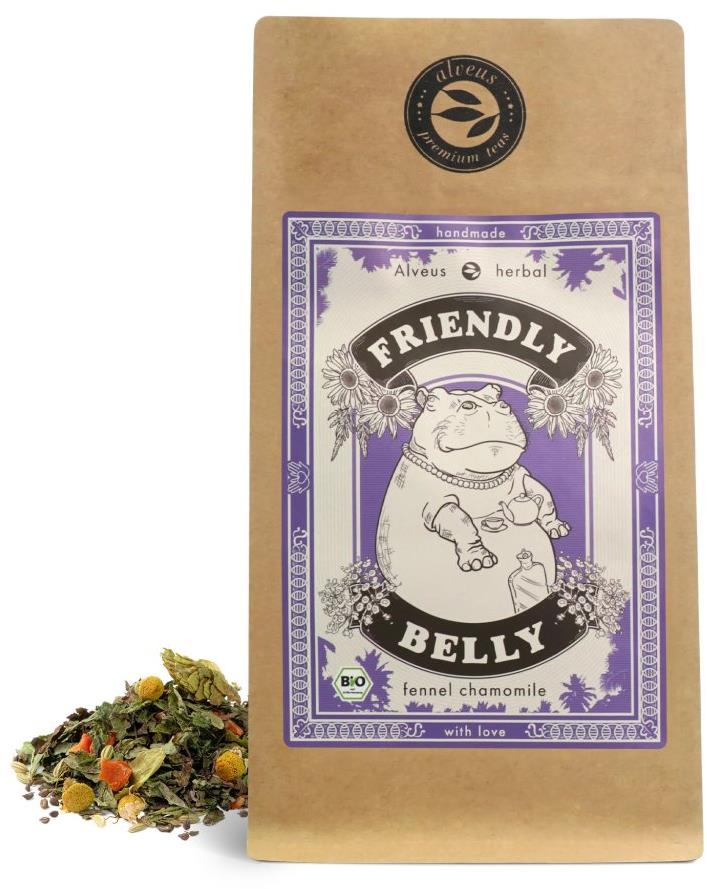 Alveus Friendly Belly ORGANIC, fenykl a heřmánek 100 g