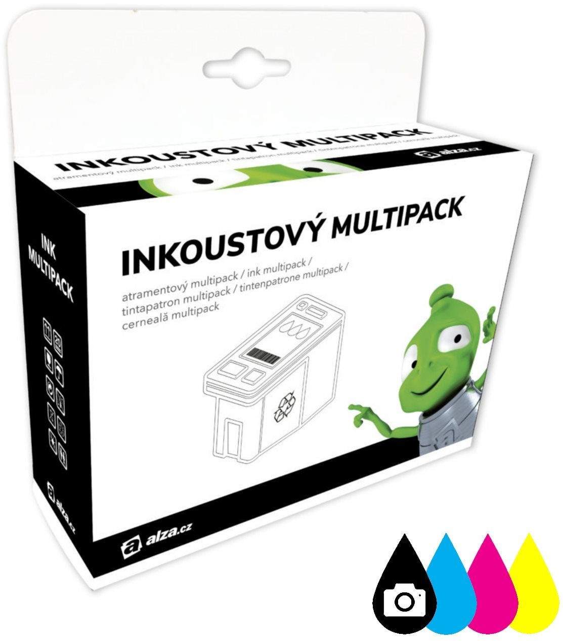 Inkoustový multipack Alza CLI-551 pro tiskárny Canon