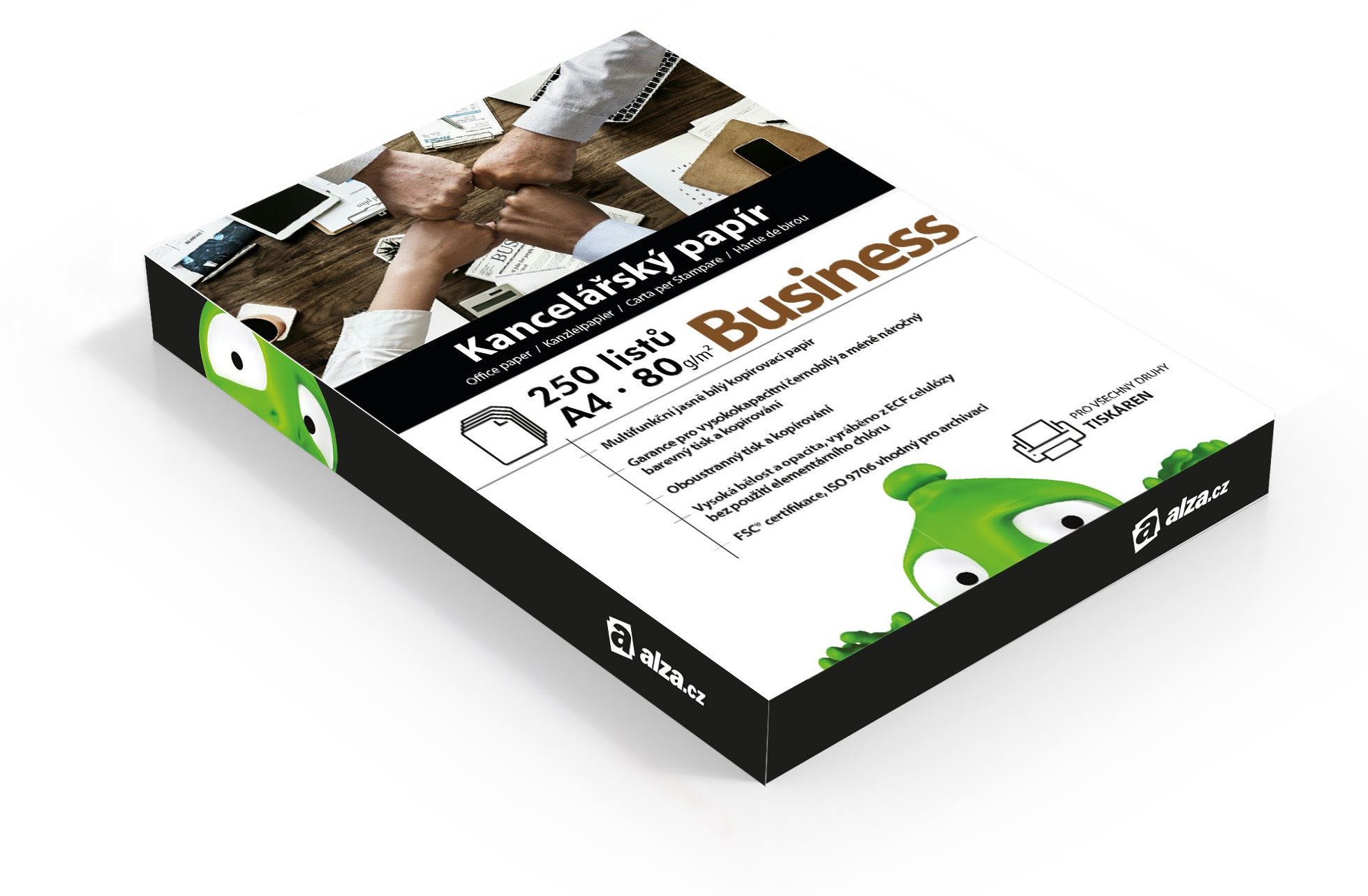 Alza Business A4 80g - Perfektní tiskárna pro vaši kancelář